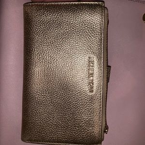 Michael Kors Gold Wallet